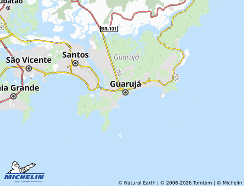 Carte MICHELIN Pitangueiras - ViaMichelin
