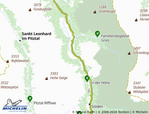 Carte MICHELIN Huben - ViaMichelin