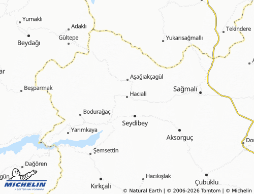 Mappa MICHELIN Hacıali - ViaMichelin