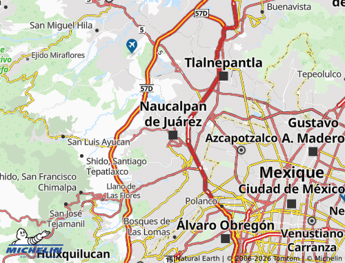 Carte MICHELIN Los Álamos - ViaMichelin