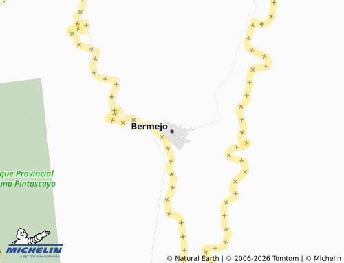 MICHELIN Bermejo map - ViaMichelin