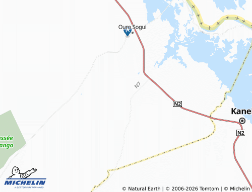 MICHELIN Galayabé Torobé map - ViaMichelin