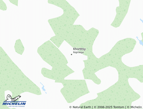 MICHELIN Khortitsy map - ViaMichelin