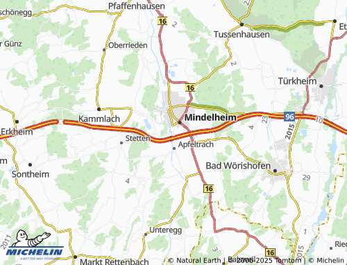 Kaart MICHELIN Gernstall - ViaMichelin