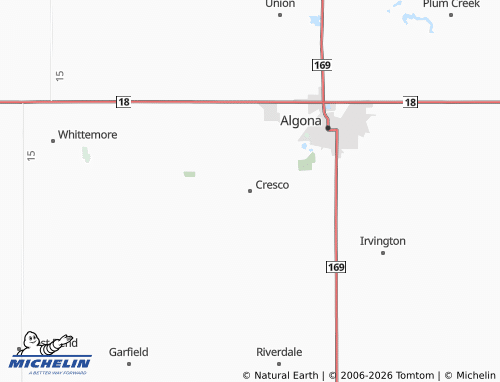 Mappa MICHELIN Cresco - ViaMichelin