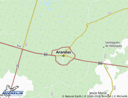 Mappa MICHELIN La Peñita - ViaMichelin
