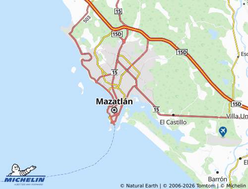 MICHELIN-Landkarte Manuel Jesús Clouthier - ViaMichelin