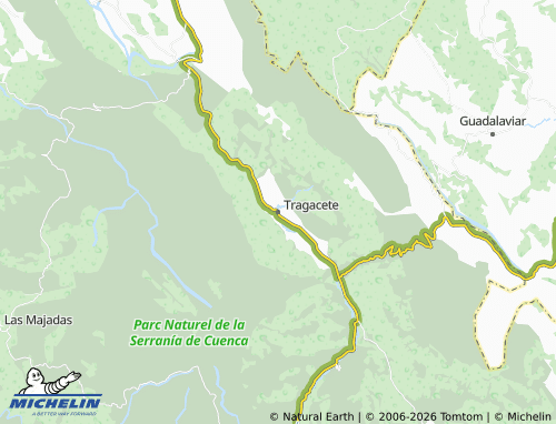 Carte MICHELIN Tragacete - ViaMichelin