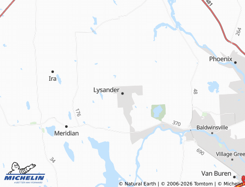 Mappa MICHELIN Lysander - ViaMichelin