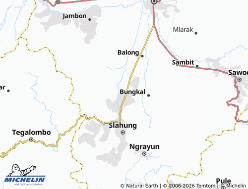 Mapa MICHELIN Jebeng - ViaMichelin