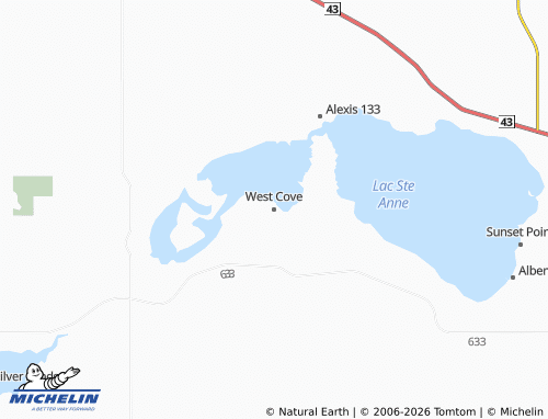 MICHELIN West Cove map - ViaMichelin