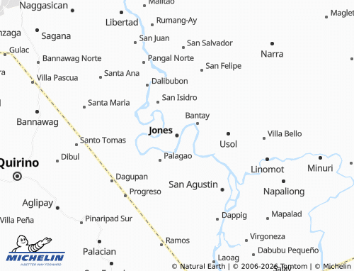 Mappa MICHELIN Jones - ViaMichelin
