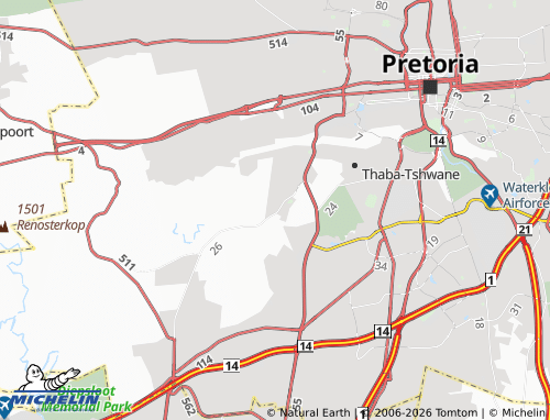Mapa MICHELIN Erasmia - ViaMichelin