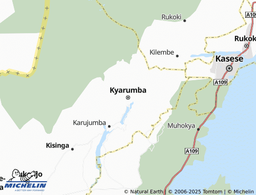 MICHELIN Kyarumba map - ViaMichelin