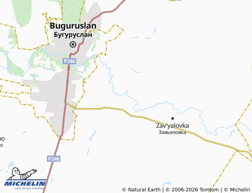MICHELIN-Landkarte Krasnoyarka - ViaMichelin