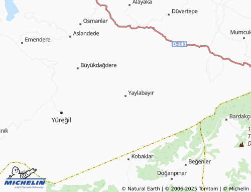 MICHELIN Yaylabayır map - ViaMichelin