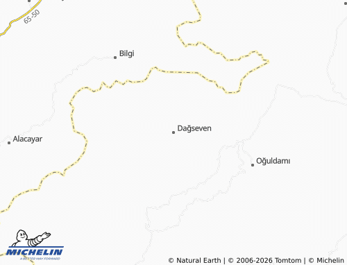Mappa MICHELIN Dağseven - ViaMichelin