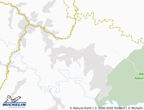 Carte MICHELIN eChibini - ViaMichelin