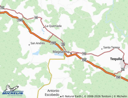 MICHELIN Estación map - ViaMichelin