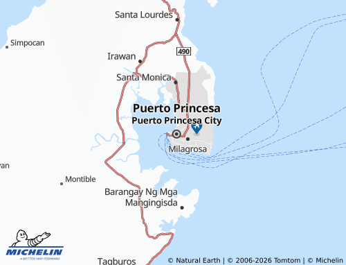 Mappa MICHELIN Seaside - ViaMichelin