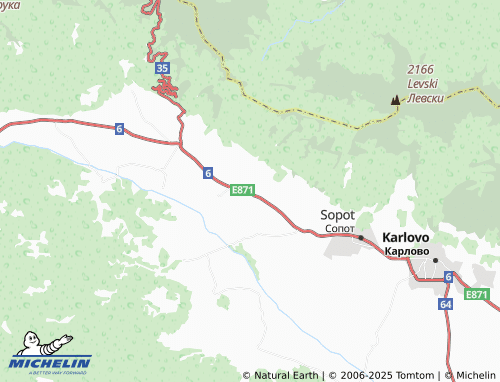 MICHELIN Iganovo map - ViaMichelin