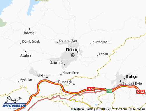 MICHELIN Hürriyet map - ViaMichelin