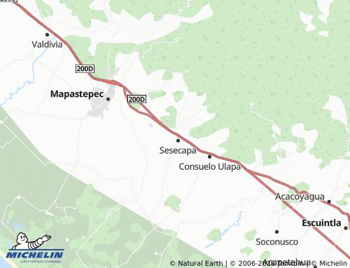 Mapa MICHELIN Barrio El Pedregal - ViaMichelin