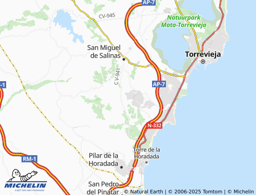MICHELIN-Landkarte Urbanización El Galán - ViaMichelin
