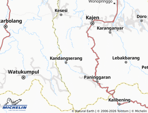 Carte MICHELIN Wangkelang - ViaMichelin