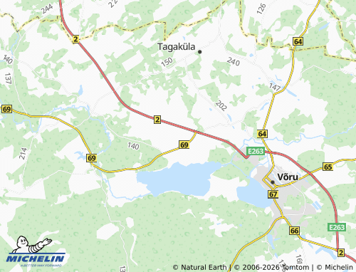 Mapa MICHELIN Vagula - ViaMichelin