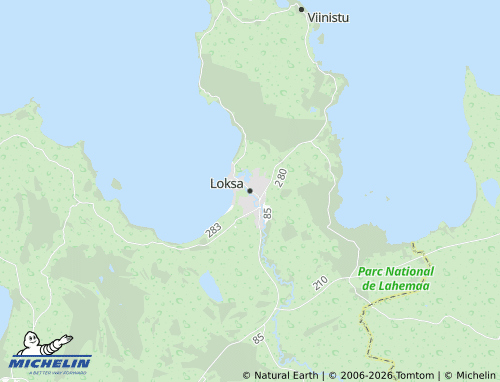 MICHELIN Loksa map - ViaMichelin