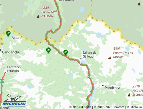Mappa MICHELIN El Formigal - ViaMichelin