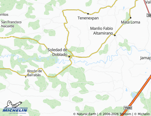 Mapa MICHELIN Zona Centro - ViaMichelin