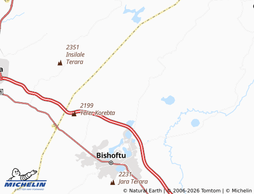 MICHELIN Babicef map - ViaMichelin