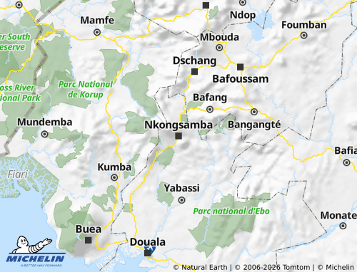 MICHELIN-Landkarte Moungo - ViaMichelin
