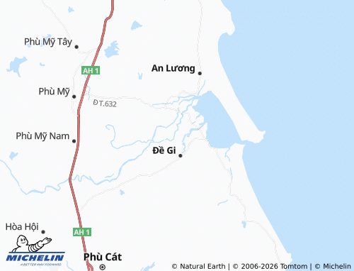 MICHELIN-Landkarte Mỹ Cát - ViaMichelin