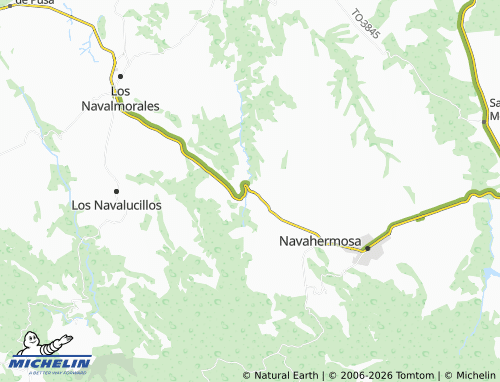 Mapa MICHELIN Río Cedena - ViaMichelin