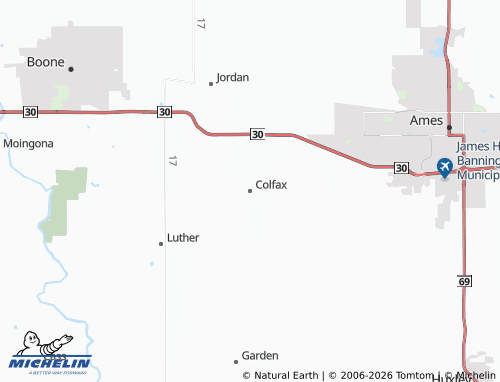 Mapa MICHELIN Colfax - ViaMichelin