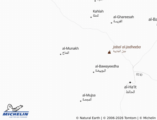 MICHELIN-Landkarte Abu Duwaeehat - ViaMichelin