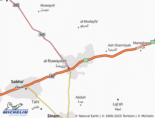 MICHELIN Industrial Area map - ViaMichelin