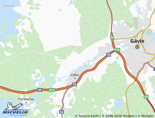 Carte MICHELIN Lund - ViaMichelin