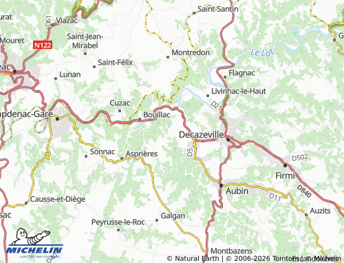 Mapa MICHELIN Esperabes - ViaMichelin