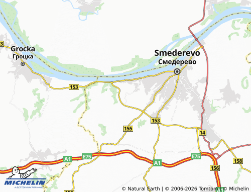 Mapa MICHELIN Udovice - ViaMichelin