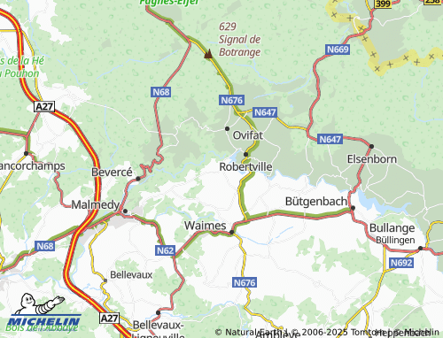 MICHELIN Walk map - ViaMichelin