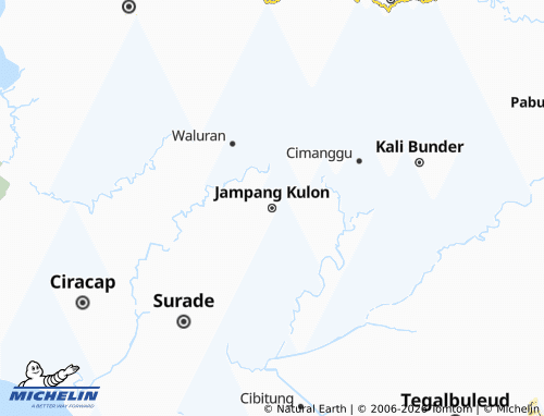 MICHELIN Jampang Kulon map - ViaMichelin