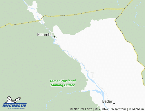 MICHELIN Jati Sara map - ViaMichelin