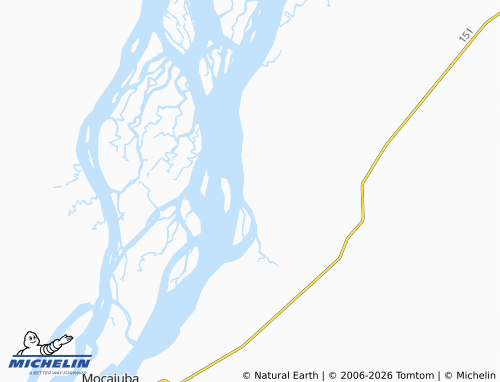 Carte MICHELIN Vila do Carmo do Tocantins - ViaMichelin