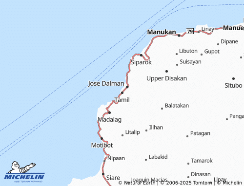 MICHELIN-Landkarte Tamil - ViaMichelin
