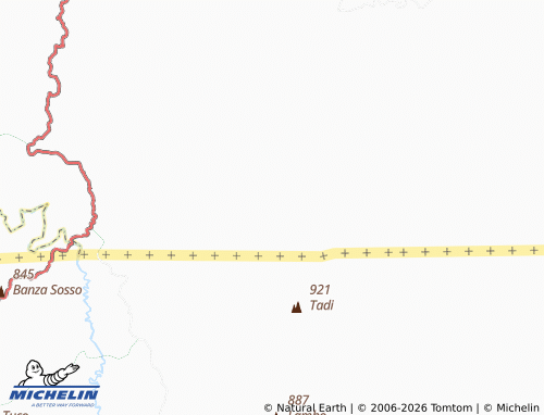 MICHELIN Kimbo map - ViaMichelin