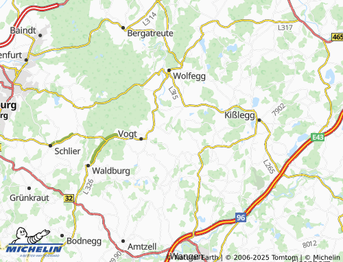 Mapa MICHELIN Forst - ViaMichelin